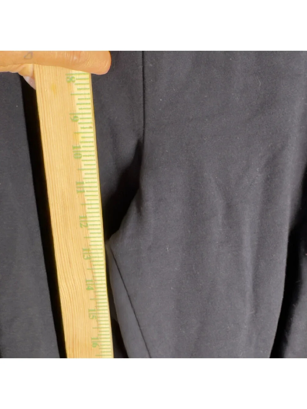 Coldwater Creek Dress Pants Women 14 Black High Rise Flat Front Classic Fit